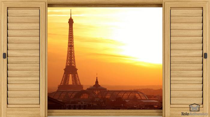 Adesivi Murali: Torre Eiffel all