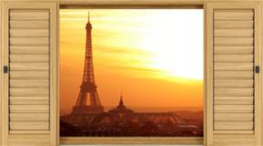 Adesivi Murali: Torre Eiffel all 4