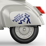 Adesivi per Auto e Moto: Dont Touch my Vespa 2