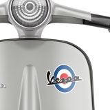 Adesivi per Auto e Moto: Vespa Cerchio Blu 3