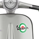 Adesivi per Auto e Moto: Vespa Cerchio Verde 3
