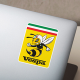 Adesivi per Auto e Moto: Vespa Bee Italiana 5
