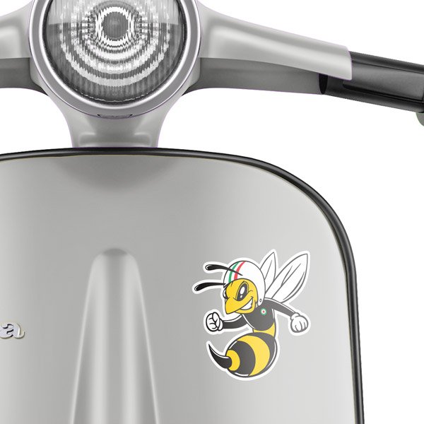 Adesivi per Auto e Moto: Abeja Vespa Piaggio