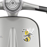 Adesivi per Auto e Moto: Abeja Vespa Piaggio 3
