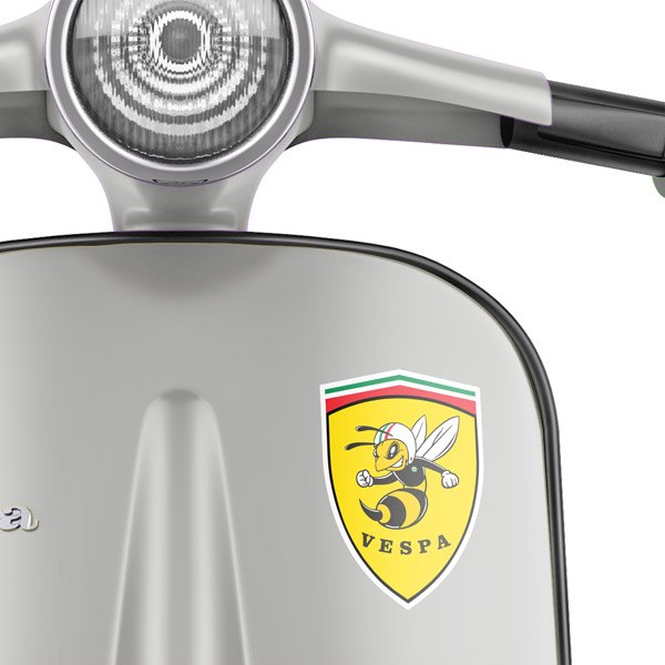 Adesivi per Auto e Moto: Vespa Bee Shield