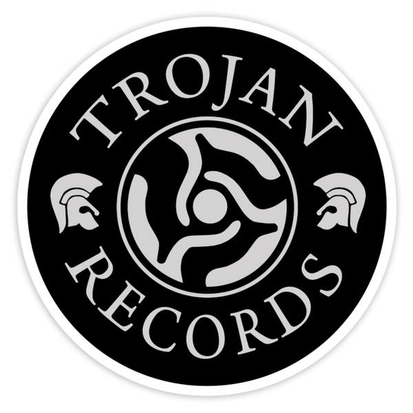 Adesivi per Auto e Moto: Logo Trojan Records Stile Ska