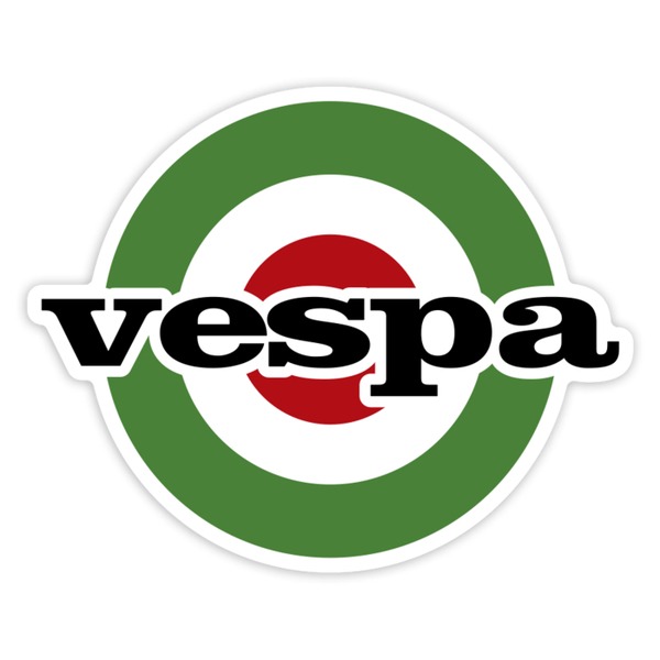 Adesivi per Auto e Moto: Emblema Mod Italiano Vespa