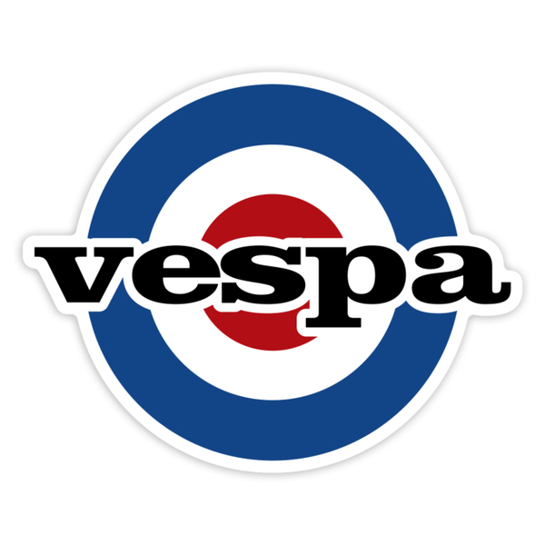 Adesivi per Auto e Moto: Emblema Classico Mods RAF Vespa