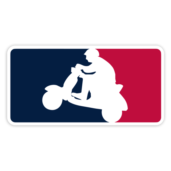 Adesivi per Auto e Moto: Logo Tricolore Scooter