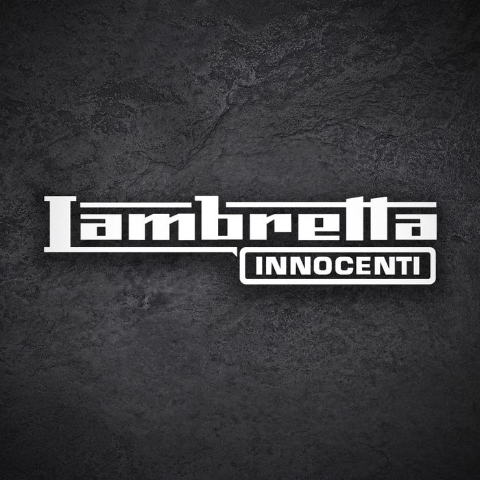 Adesivi per Auto e Moto: Logo Lambretta Innocenti