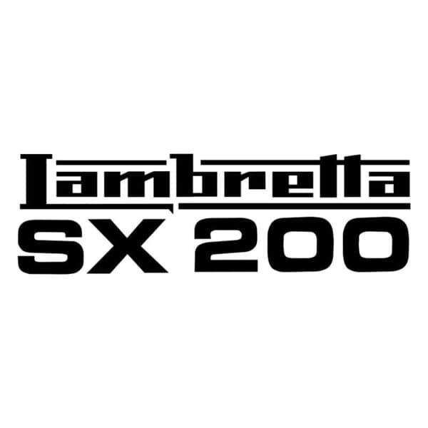 Adesivi per Auto e Moto: Lambretta SX 200