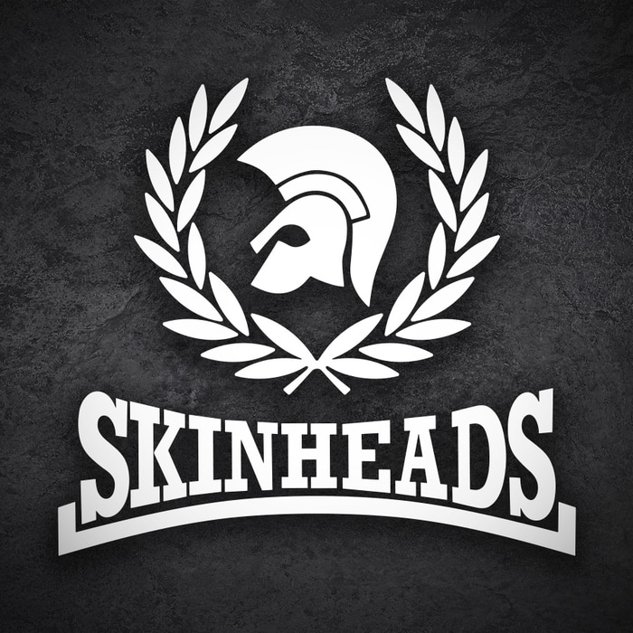 Adesivi per Auto e Moto: Skinheads Stile Trojan