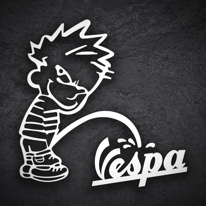 Adesivi per Auto e Moto: Bad Boy Vespa