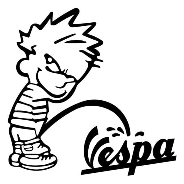 Adesivi per Auto e Moto: Bad Boy Vespa