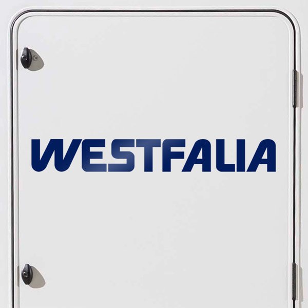 Adesivi per camper: Westfalia logo