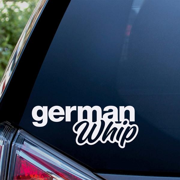 Adesivi per Auto e Moto: German Whip