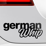 Adesivi per Auto e Moto: German Whip 3
