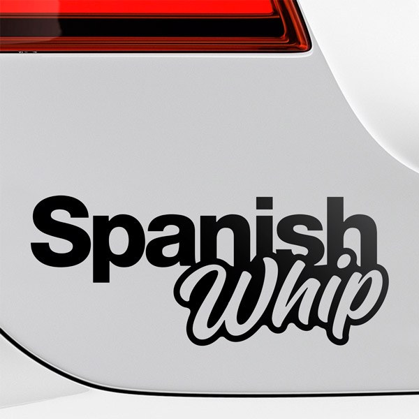 Adesivi per Auto e Moto: Spanish Whip