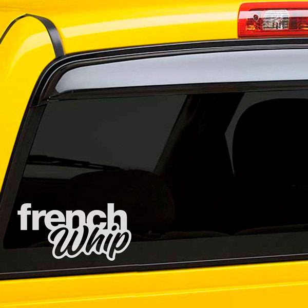 Adesivi per Auto e Moto: French Whip