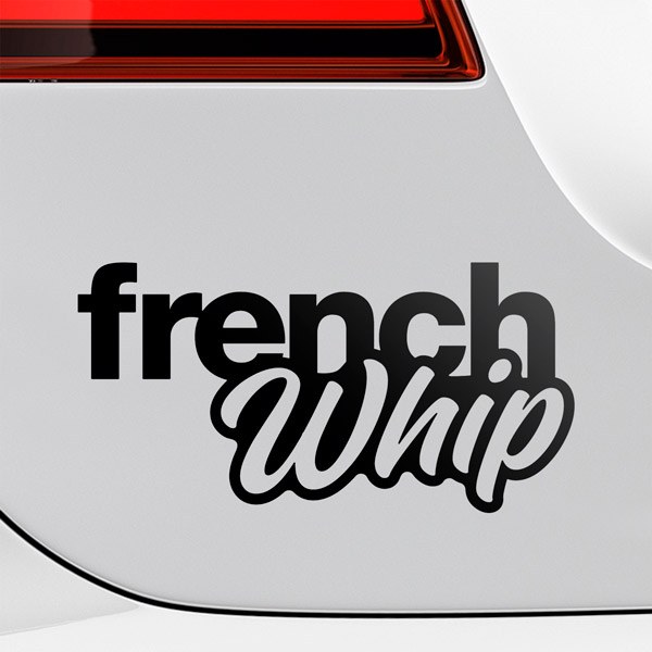 Adesivi per Auto e Moto: French Whip