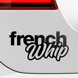 Adesivi per Auto e Moto: French Whip 3