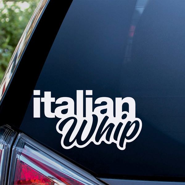 Adesivi per Auto e Moto: Italian Whip