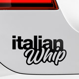 Adesivi per Auto e Moto: Italian Whip 3