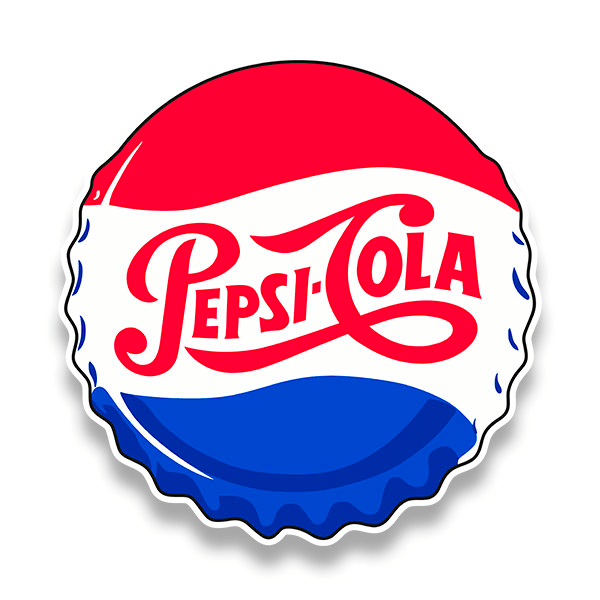 Adesivi per Auto e Moto: Piastra Pepsi Cola 0