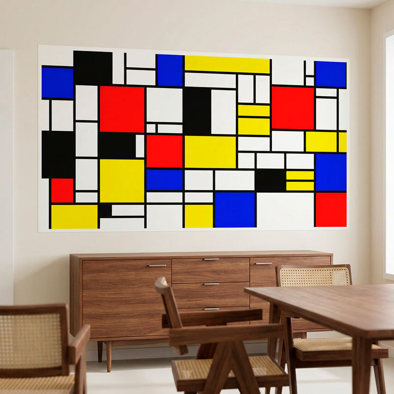 Il lavoro di Mondrian 2