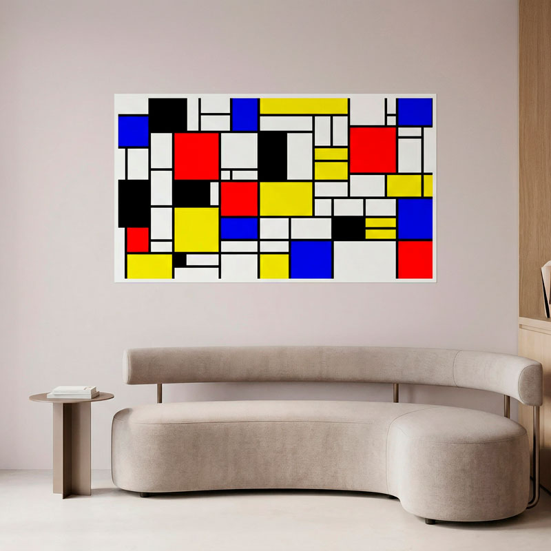 Il lavoro di Mondrian 3