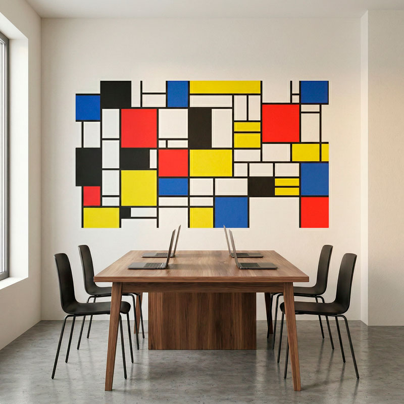 Il lavoro di Mondrian 5