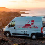 Adesivi per camper: Spiaggia paradisiaca 7