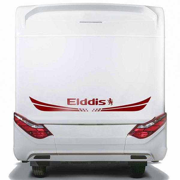 Adesivi per Auto e Moto: Elddis Logo alato