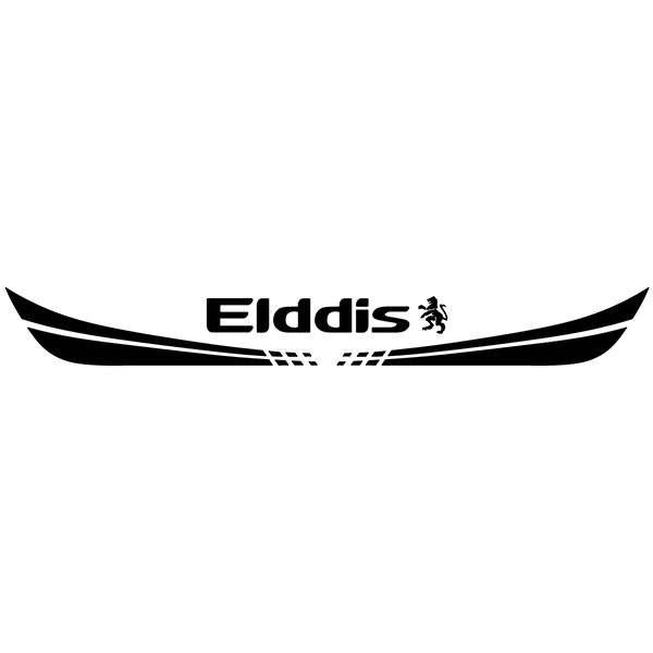 Adesivi per camper: Elddis Logo alato
