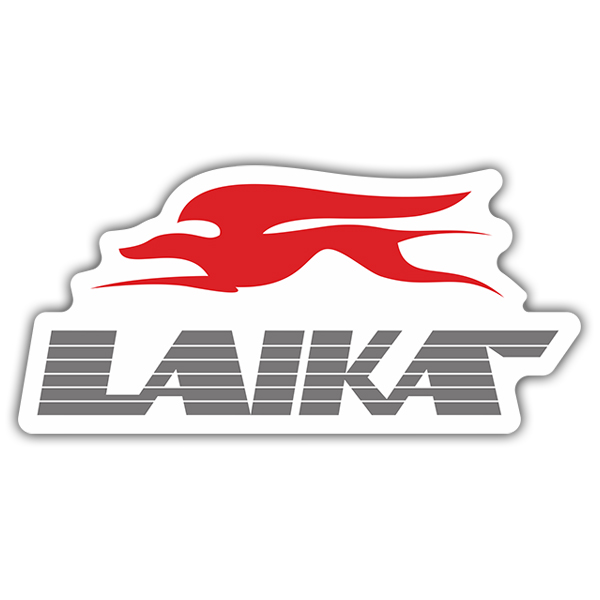 Adesivi per Auto e Moto: Laika Logo