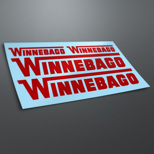Adesivi per Auto e Moto: Kit Winnebago
