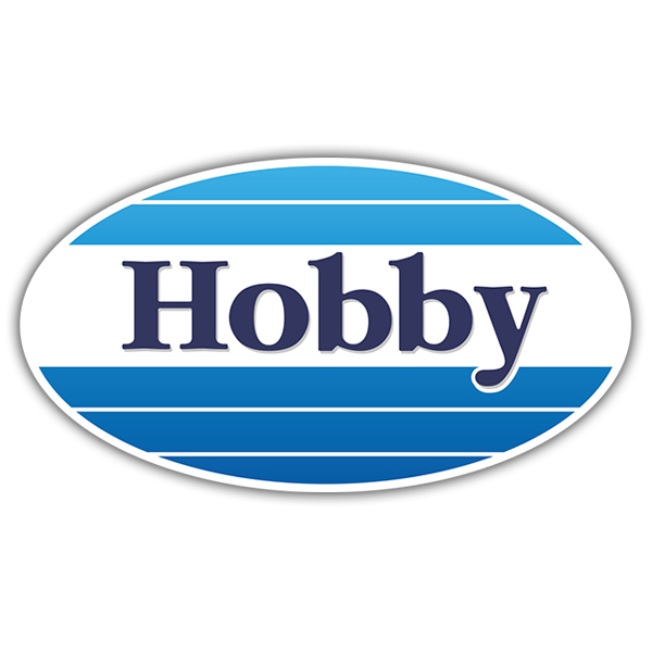 Adesivi per camper: Hobby Logo