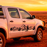 Adesivi per camper: Paesaggio montano 15