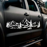 Adesivi per camper: Paesaggio montano 28