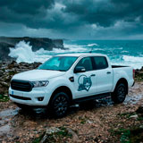 Adesivi per camper: Lupo nella foresta 16