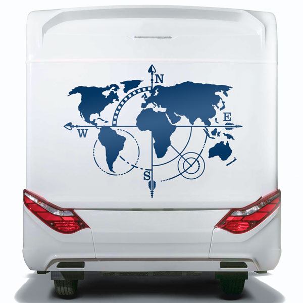 Mappamondo con Bussola 2/2