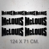 Adesivi per camper: Set 8X McLouis 2