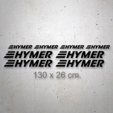Adesivi per camper: Set 8X Hymer 2