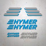 Adesivi per camper: 12X Hymer 2