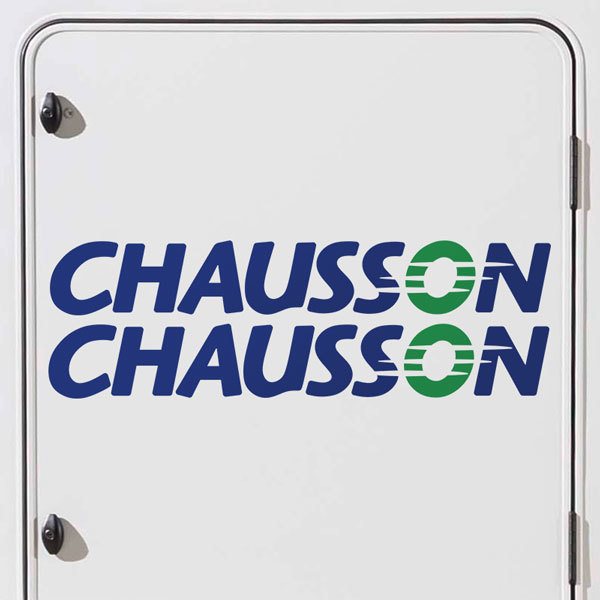 Adesivi per Auto e Moto: 2X Chausson Multi