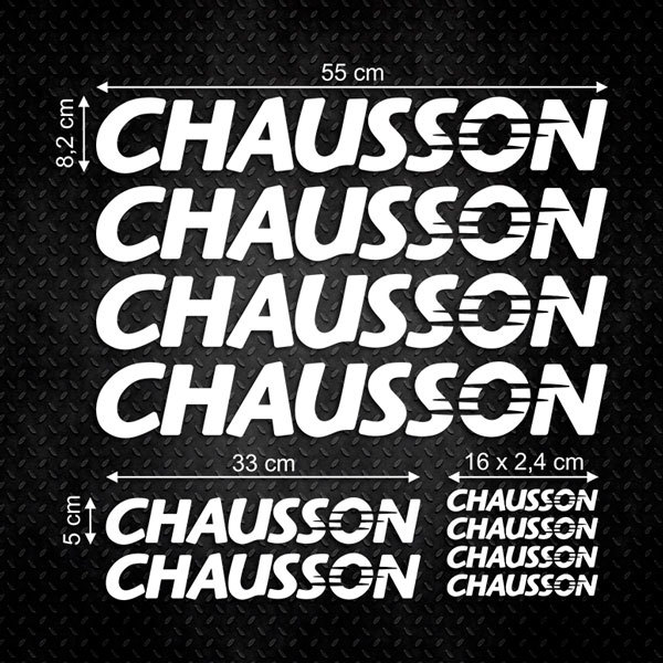 Adesivi per camper: Set di adesivi Chausson