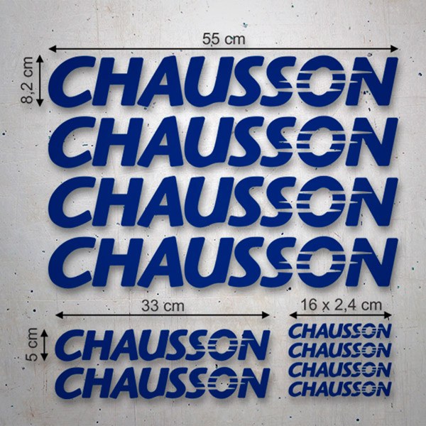 Set di adesivi Chausson 2/3