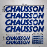 Adesivi per camper: Set 10X Chausson 2