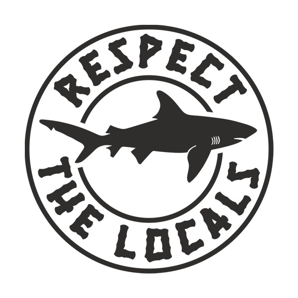 Adesivi per camper: Respect the locals