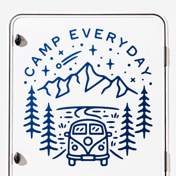 Adesivi per camper: Camp Everyday
